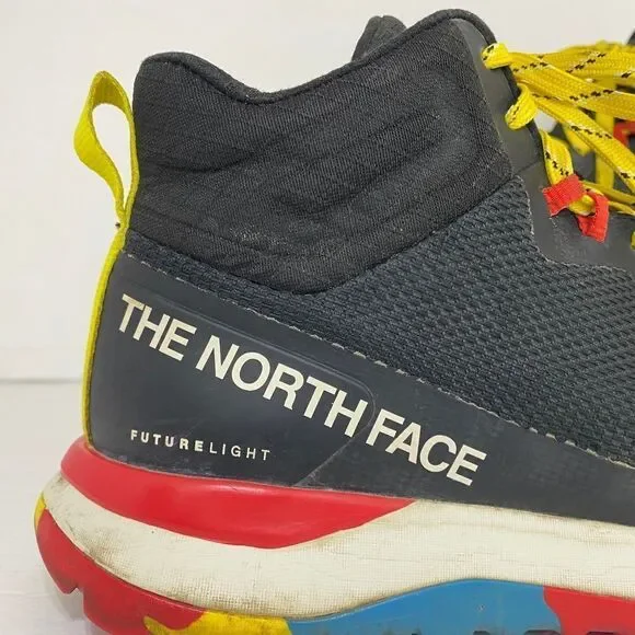 The North Face Activist Mid Future Light Hiking Boots Fiery Red RARE Color SZ 9